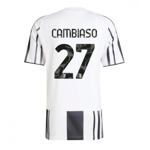Juventus Andrea Cambiaso #27 Primera Equipación 2025-26 Manga Corta